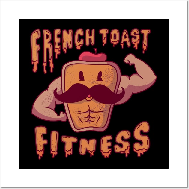 French Toast Fitness Wall Art by Safdesignx